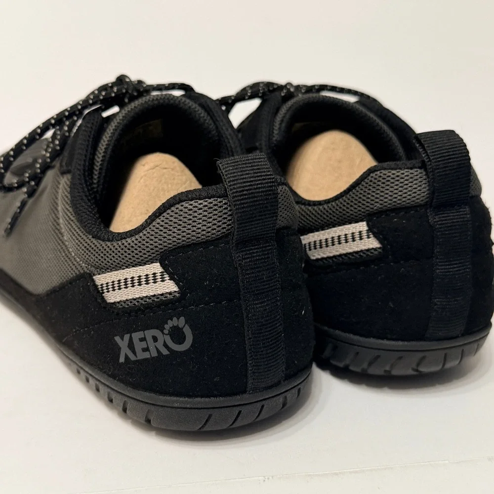 Xero 360 Training Shoes Black Gray Barefoot Minimalist Womens 10.5